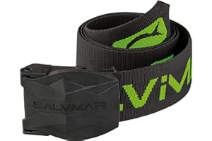 SALVIMAR Ceinture Cordura Boucle Nylon, Unisexe Adulte