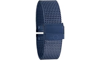 Eichmüller BandOh Edelstahl Milanaise Uhrenarmband PVD vergoldet