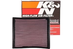 K&N 33-2125 Motorluftfilter: Hochleistung, Prämie, Abwaschbar, Ersatzfilter,Erhöhte Leistung, 1994-2009 (A4, A6, RS4, S4, S6, Allroad I, Allroad Quattro, Passat, Superb)