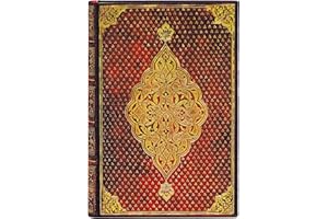 Paperblanks Carnets à Couverture Rigide Trèfle Doré | Ligné | Mini (95 × 140 mm)