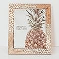 UHUD CRAFTS (10X8 Inch Wooden Rectangular Wall Hanging & Table Top Photo Frame|Laser Engraved Stone Design Picture Frame For Table Decor, Wall Decor, Office Decor & Home Decor For 8X10 Photos