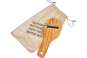 ZASSENHAUS Sulpizio Tartufi 58307 Râpe à truffes En bois d'olivier