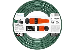 Cellfast 5901828850073 Gartenschlauch, vert,1/2" Pouces, longueur 20m