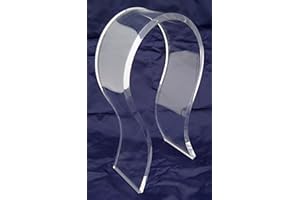 AUDIO123 Casque Support de Casque Acrylique Support de Stand pour Grand Cadeau Un Casque de Taille HiFi idée pour Sennheiser AKG Grado BEYERDYNAMIC Sony Koss Audio-Technica Bose Shure Casque Beats de Monster