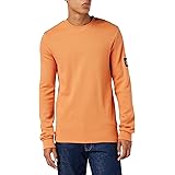 Calvin Klein Jeans Top in Maglia a Maniche Lunghe Uomo