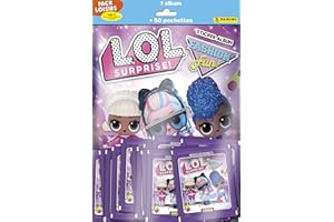 Panini France SA Packs Loisirs LOL Surprise Pack Loisirs 2021-1 Album + 50 Pochettes
