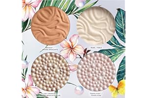 Physicians Formula All Star Quad Palette, Paleta do Makijażu z Bronzerem, Rozświetlaczem i Pudrem do Twarzy, z Nawilżającymi Masłami z Amazonii, Delikatna Konsystencja, Odpowiednia w Podróży