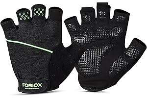 FORIOX INTERNATIONAL Foriox Gym Weight Lifting Workout Gloves with Wrist Support, Breathable & Full Palm Protection Unisex, Exercise Weightlifting, Training, Fitness, Cycling, Pull-ups