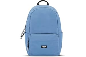 LARKSON Plecak szkolny dla dziewcząt i chłopców, dla nastolatków – nr 3 – plecak damski i męski do szkoły – kieszeń na laptopa o przekątnej ekranu 16" – z recyklingu PET – odporny na działanie wody