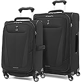 Travelpro Maxlite 5 Softside Expandable 2-Piece Luggage with 4 Spinner Wheels/Soft Underseat Carry Bag, Lightweight Suitcase,