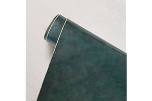 CHANGTSING Patch En Cuir auto-adhésif PU trous de réparation Autocollant Cuir Kit Premiers Soins pour Canapé de Siège de Voiture Meubles Vestes Sac À Main Patch vert foncé 20 x 138 cm