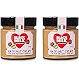Black Milk Hazelnut Cream Spread 2x230g - Made In Italy - Bake or Spread - Gluten Free - Two Jars