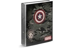 KARACTERMANIA Captain America Army-Reliure à Anneaux