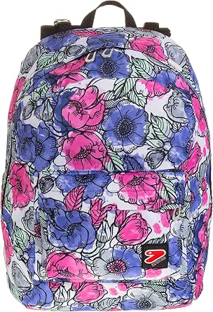 Zaino SEVEN THE DOUBLE - PALETTE - Fiori Fantasia - Cuffie wireless - 2  zaini in 1 REVERSIBILE : Amazon.it: Valigeria