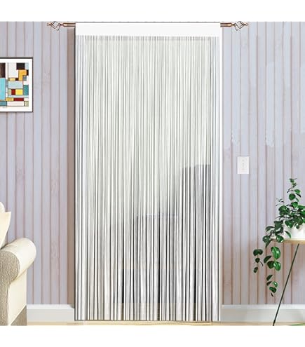 Deurgordijn Macramé - beige - 90x200 cm | Leen Bakker