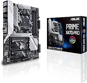 ASUS X470 PRIME X470-PRO Motherboard - Black