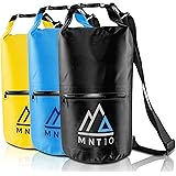 MNT10 Dry Bag Packsack wasserdicht mit Tragegurt I Dry Bags Waterproof in 10l oder 20l I Wasserfeste Tasche für Reisen, Outdo