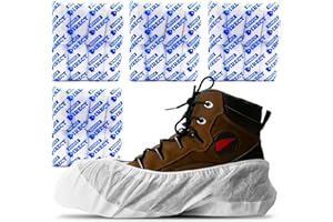 160x White Heavy Duty Overshoes | Reusable and Disposable Overshoes | Long-Lasting, Waterproof and Slip Resistant | Simply Direct Brand