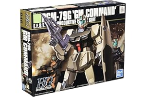 BANDAI SPIRITS Bandai - Model Kit Gunpla - Gundam HGUC GM Commando 1/144 - GunplaGunpla