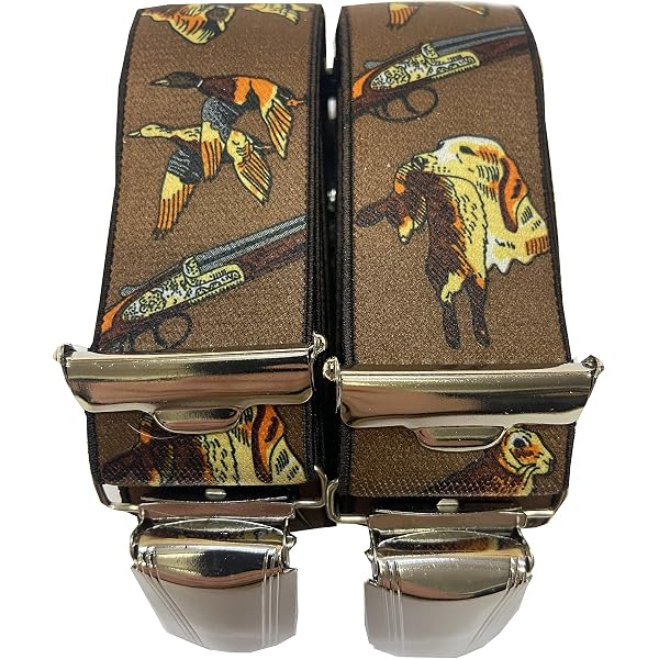 Generisch Reggimensola per pantaloni STEINBOCK EDIO ENZIAN ADLER MURMELTIER JÄGER ALPINIST by  Austria-35 mm di larghezza a forma di H con 4 clip extra forti(Capricorno blu