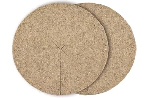 La cordeline 2 skivor naturlig kompostering 30 cm i hampa 600 g/m² set med 2 - ogrässkydd vinterskydd