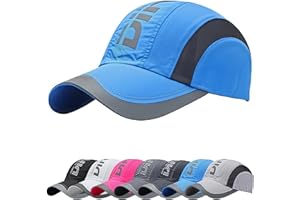 YKDLLF Gorras de Hombre Beisbol Gorra Mujer Ajustable Gorra Impermeable Visera Transpirable Gorra Padel Tenis Gorra Gorra de BéIsbol de Secado Rápido Deportiva Hombre Mujer Gorra Running