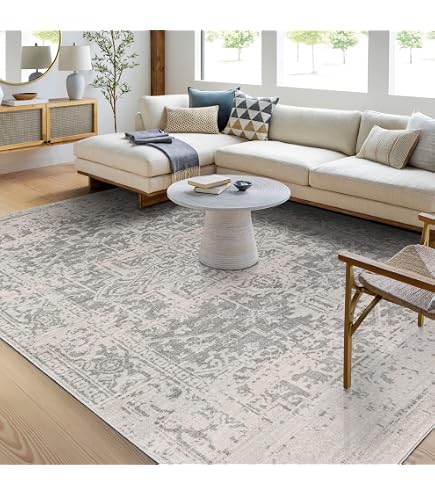 Livabliss Tangier Vintage Teppich (80x150 Cm) – Boho Kurzflor In Beige Für Wohnzimmer & Schlafzimmer