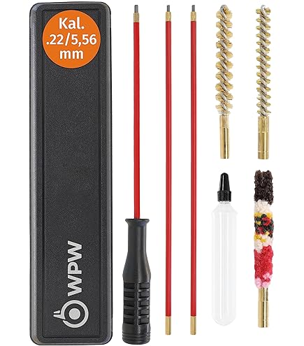 10Stück Reinigungsset Bronze Nylon Bürstenstangen Für .22 22LR .223 556