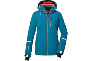Killtec Damen Ksw 81 Wmn Ski Jckt Skijacke/Funktionsjacke mit abzippbarer Kapuze und Schneefang