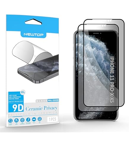 Evotech Pellicola Aerku 2 Pezzi Opaca Privacy Pellicola Protettiva Compatibile Per IPhone 6,9", Antiriflesso Anti Spy Vetro Temperato Film, Anti-Impronte Durezza 9H Opaca Privacy Schermo Pellicola 16 Pro Max - Foto 2