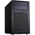 SilverStone Tek Micro-Atx Mini-DTX, Mini-Itx Mid Tower Computer Case with Aluminum Front Panel and Steel Body TJ08B-E-USA