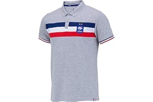 EQUIPE DE FRANCE DE FOOTBALL nazionale francese di calcio Polo FFF - Collezione ufficiale, taglia