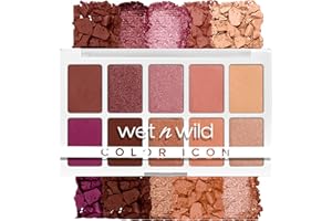 wet n wild, Color Icon 10-Pan Palette, Palette di Ombretti, 10 Colori Riccamente Pigmentati per il Trucco di Tutti i Giorni, Formula a Lunga Durata e Facile da Sfumare, Heart & Sol