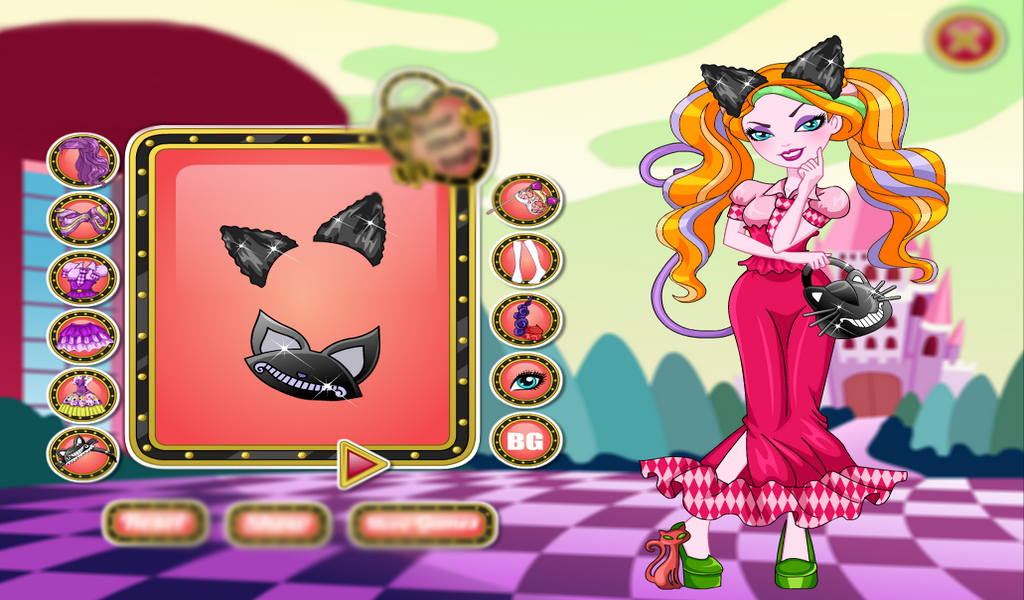 Dress up Kitty Cheshire Amazon.co.uk Appstore for Android