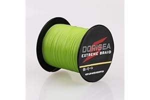 Dorisea Extreme Braid 100 % PE 500 m geflochtene Angelschnur, 2,7–250 kg Test, Angeldraht, Angelschnur, abriebfest, unglaublich, Superline Zero Stretch, kleiner Durchmesser