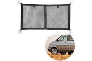 040 PARTS 040Parts - Filet de rangement pour toutes les grandes fenêtres de VW T5 T6 Bulli, Multivan, California, Beach, Caravelle