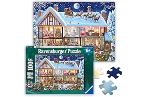 RAVENSBURGER Puzzle 2D 100 elementów W święta