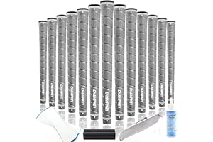 CHAMPKEY WRAP-Y Rubber Golf Grips 13 Pack with All Repair Kits | All Weather Performance Golf Club Grips | High Traction Golf Rubber Grip with Texture Control Technology