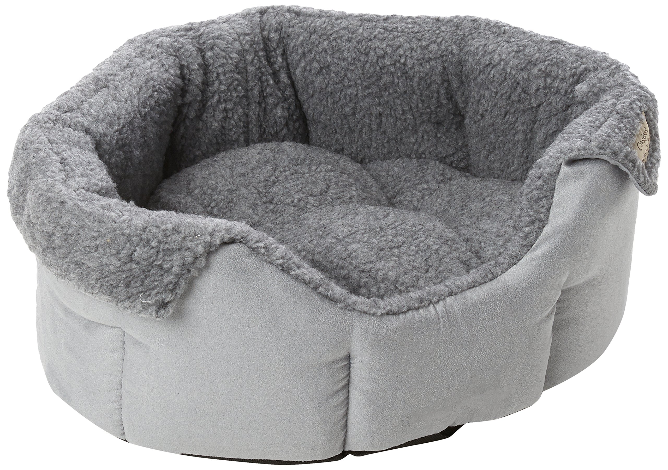 Cosipet Chelsea Slumbernest Pet Bed, Small, 51 cm, Grey