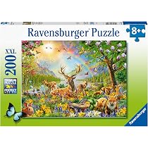 Clementoni 'The Wonderful Animal World' 300-Piece Jigsaw Puzzle | Super Color Collection | 33.5 X 48.5 Cm (13.19" X 19.09") | Ages 12 To Adult