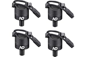 New Direction Tackle Lot de 4 supports magnétiques P8 pour canne à pêche à la carpe