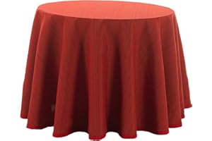 Martina Home Table Skirt Model Ribera Model Redonda de 100 red