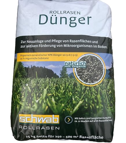 SCHWAB Rollrasendnger 12,5 kg : Amazon.de: Garten