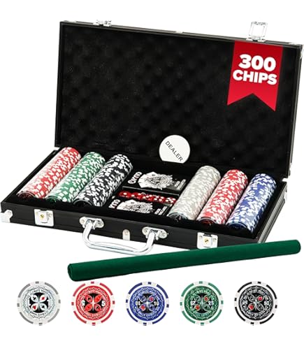 FAKE ACES - Premium 500 Poker Chip Set - Casino-Grade 14g Clay