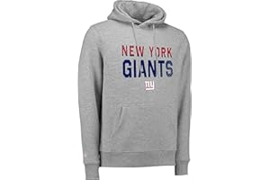 Fanatics NFL Football Hoodie Sweater New York Giants NY Hooded Pullover Fade Out Graphic Hoodie