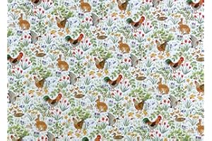 Melody Jane Dolls Houses Casa de Muñecas Miniatura Impresión 1:12 Escala Country Primavera en Papel Pintado Blanco