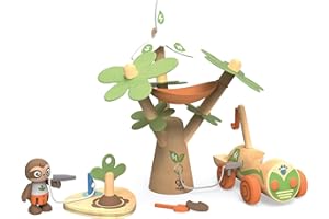 Hape Green Planet Explorers - Tree Planting E-car