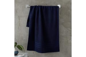 Catherine Lansfield Zero Twist 50x85cm Hand Towel Navy