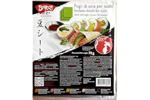 Fogli Verdi di Soia per Sushi 70g BIYORI