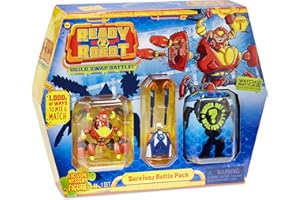 Ready2Robot MGA Battle Pack – Survivor – 2 Personnnages et Accessoires